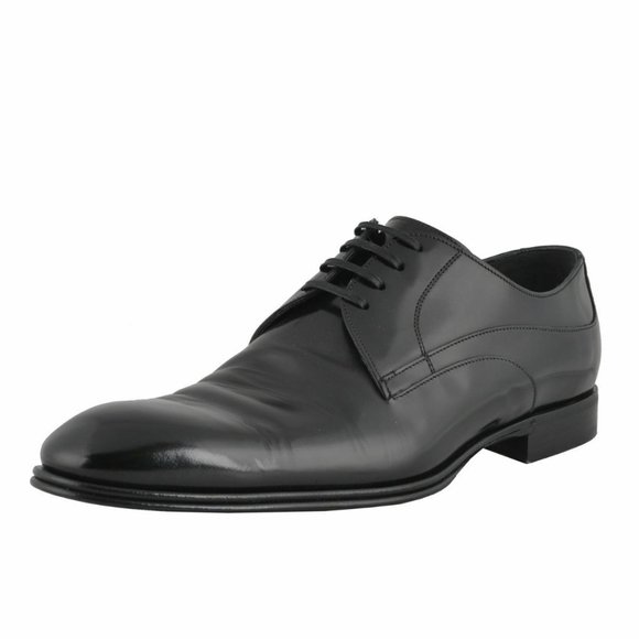 Dolce & Gabbana Men\'s Black Leather Oxfords Shoes main image 7